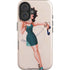Betty Boop On the Phone iPhone 16 Plus Magsafe Impact Case