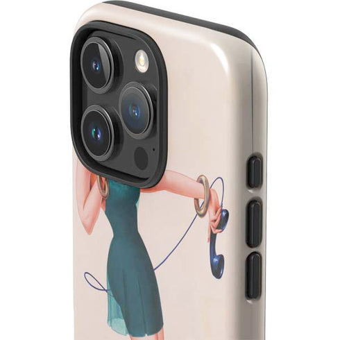 Betty Boop On the Phone iPhone 16 Pro Impact Case