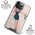 Betty Boop On the Phone iPhone 16 Pro Max Clear Case