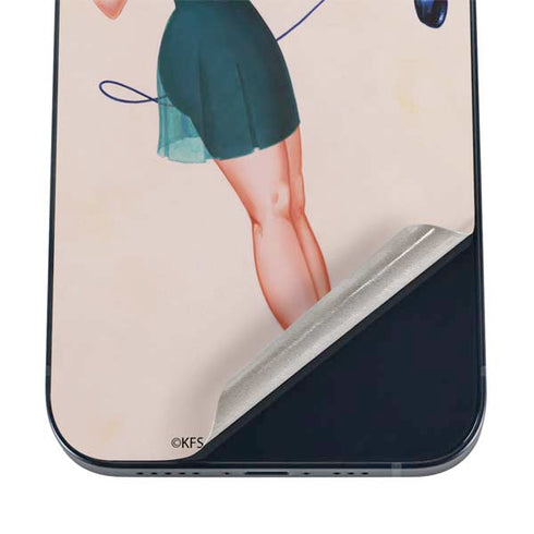 Betty Boop On the Phone iPhone 16 Skin