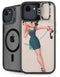 Betty Boop On the Phone iPhone 16e Kickstand Case