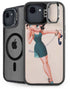 Betty Boop On the Phone iPhone 16e Kickstand Case