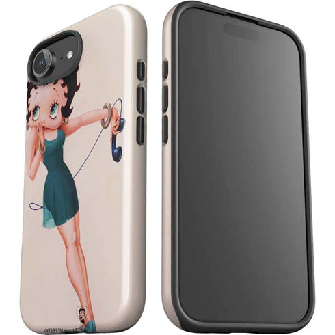 Betty Boop On the Phone iPhone 16e Impact Case