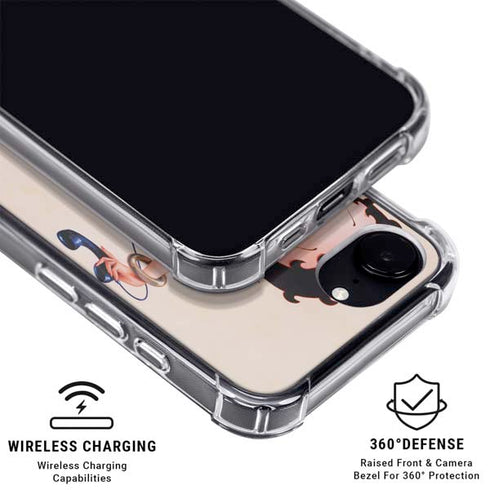 Betty Boop On the Phone iPhone 16e MagSafe Case