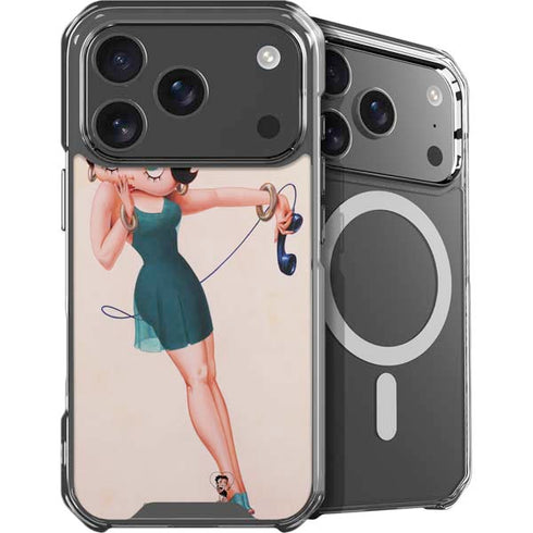 Betty Boop On the Phone iPhone 18 Pro MagSafe Case