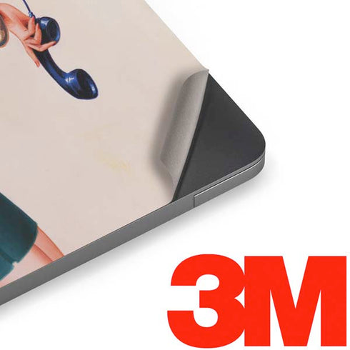 Betty Boop On the Phone Apple MacBook Air Skin