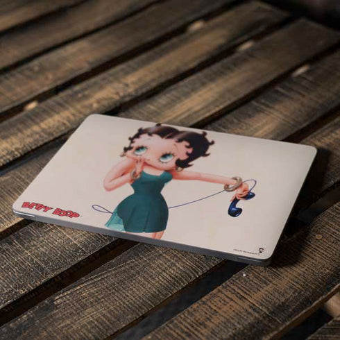 Betty Boop On the Phone Apple MacBook Air Skin