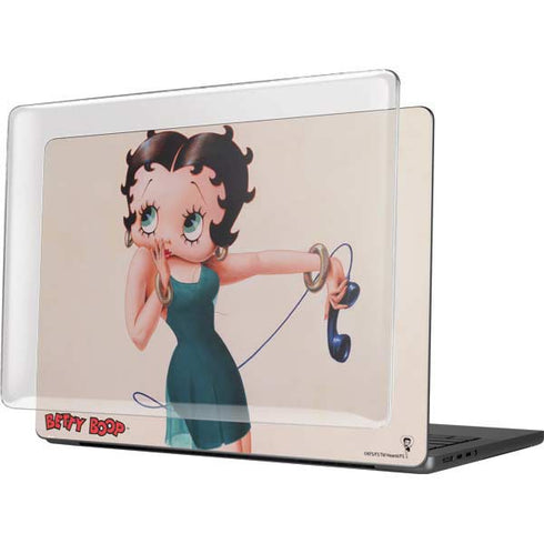 Betty Boop On the Phone MacBook Pro 14in (2021-24) Case plus Skin