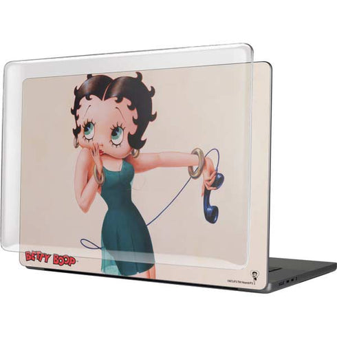 Betty Boop On the Phone MacBook Cases