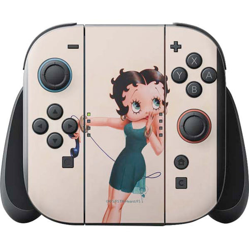 Betty Boop On the Phone Nintendo Switch 2 (2025) with Joy-Con Skin