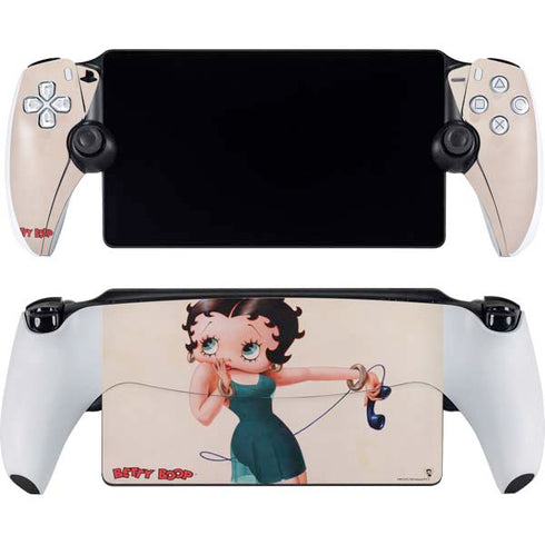 Betty Boop On the Phone PlayStation PS5 Skins