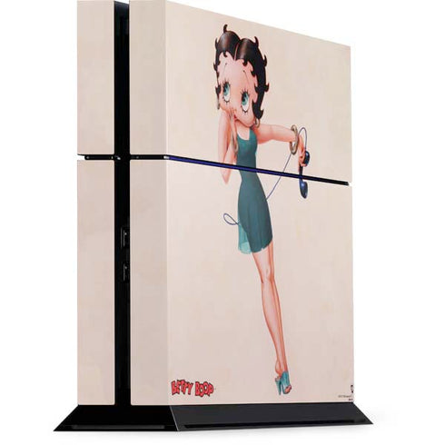 Betty Boop On the Phone PlayStation PS4 Skins
