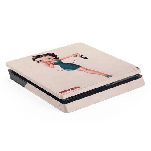 Betty Boop On the Phone PlayStation PS4 Skins