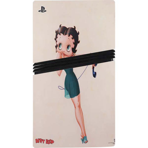 Betty Boop On the Phone PS5 Pro Bundle Skin