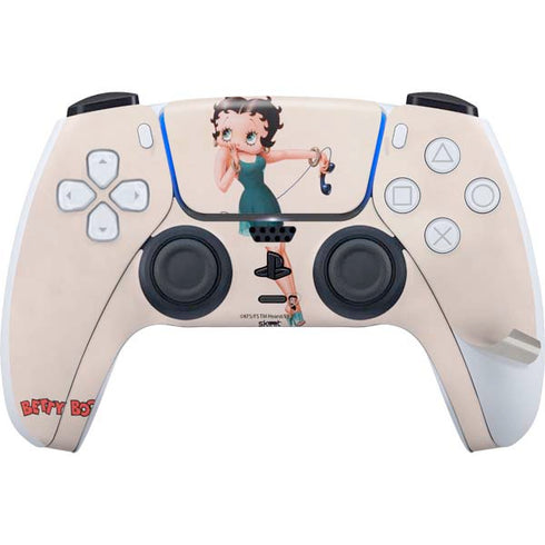 Betty Boop On the Phone PS5 Pro Bundle Skin