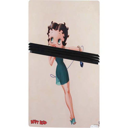 Betty Boop On the Phone PS5 Pro Console Skin