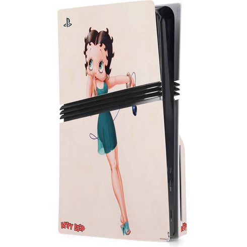 Betty Boop On the Phone PlayStation PS5 Skins