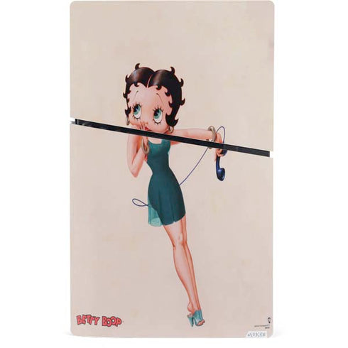 Betty Boop On the Phone PS5 Slim Digital Edition Console Skin