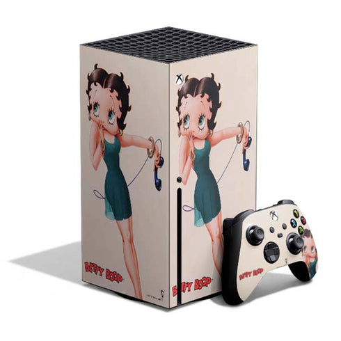 Betty Boop On the Phone Xbox Series X Skins