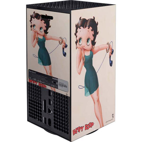 Betty Boop On the Phone XBox Series X Digital Edition Bundle Skin
