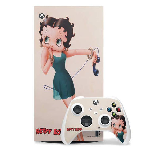 Betty Boop On the Phone Xbox Series X Skins