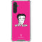 Betty Boop Pink Background Galaxy A17 Clear Case