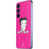 Betty Boop Pink Background Galaxy A36 5G Skin