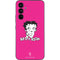 Betty Boop Pink Background Galaxy A54 5G Skin