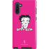 Betty Boop Pink Background Galaxy Cases