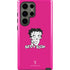 Betty Boop Pink Background Galaxy S23 Ultra Pro Case