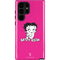 Betty Boop Pink Background Galaxy Cases