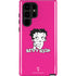 Betty Boop Pink Background Galaxy Cases