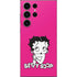 Betty Boop Pink Background Galaxy S25 Ultra Skin