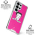Betty Boop Pink Background Galaxy S25 Ultra Clear Case
