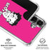 Betty Boop Pink Background Galaxy S26 Clear Case