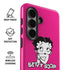 Betty Boop Pink Background Galaxy S26 Impact Case