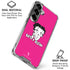 Betty Boop Pink Background Galaxy S26 Plus Clear Case