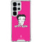 Betty Boop Pink Background Galaxy S26 Ultra Clear Case