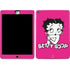 Betty Boop Pink Background iPad Skins