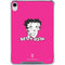 Betty Boop Pink Background iPad 11th Gen (2025) Clear Case