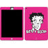 Betty Boop Pink Background Apple iPad Skin
