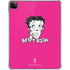 Betty Boop Pink Background iPad Pro 11in (2024) Clear Case