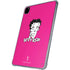 Betty Boop Pink Background iPad Pro 11in (2024) Clear Case