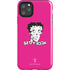 Betty Boop Pink Background iPhone Cases