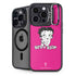 Betty Boop Pink Background iPhone Cases