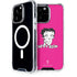 Betty Boop Pink Background iPhone Cases