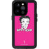Betty Boop Pink Background iPhone 15 Pro Waterproof Case