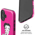 Betty Boop Pink Background iPhone 16 Plus Magsafe Impact Case