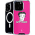 Betty Boop Pink Background iPhone 16 Pro MagSafe Case