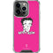Betty Boop Pink Background iPhone 16 Pro Max Clear Case